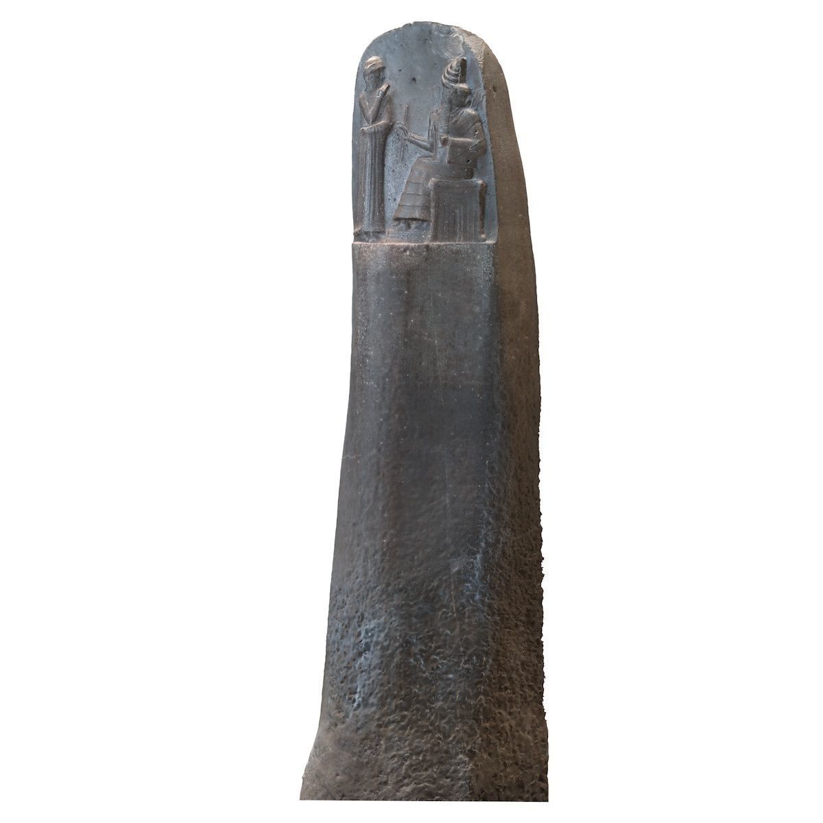 ASSYRIAN - STELE CODE OF HAMMURABI - 3D printing 3D model 3D printable ...