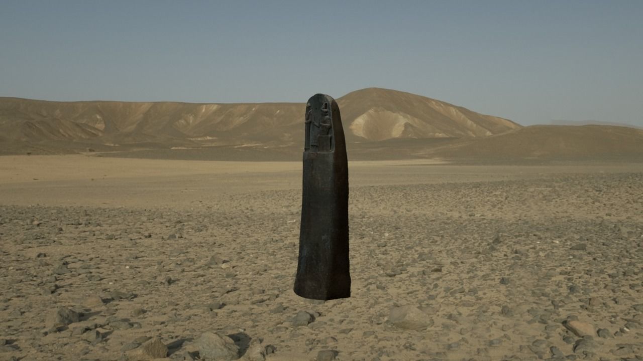ASSYRIAN - STELE CODE OF HAMMURABI - 3D printing 3D model 3D printable ...