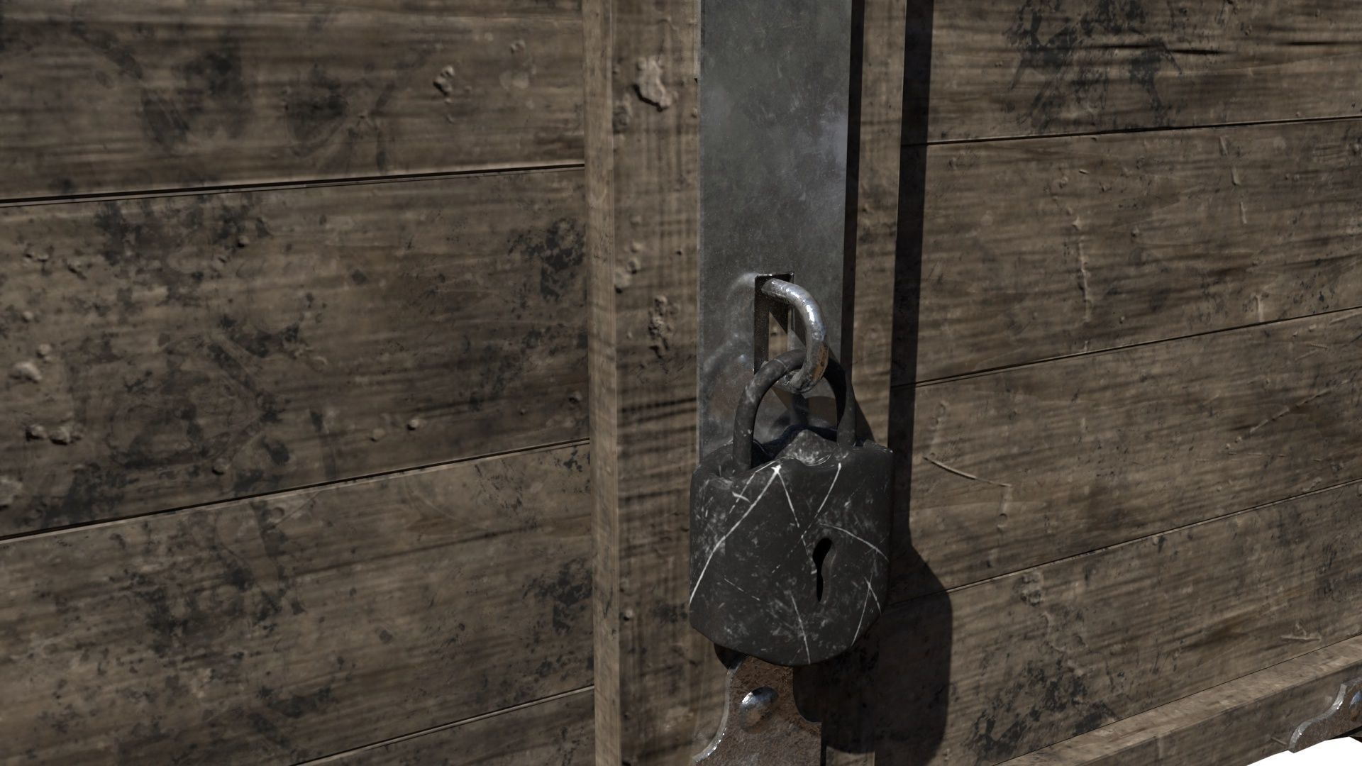 3D Treasure Chest Corona 3D model CGTrader