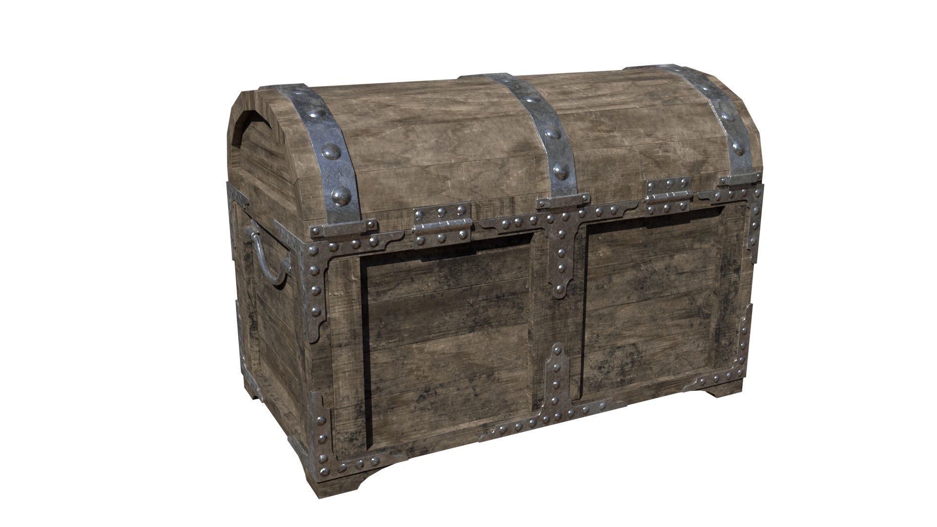 3D Treasure Chest Corona 3D model CGTrader