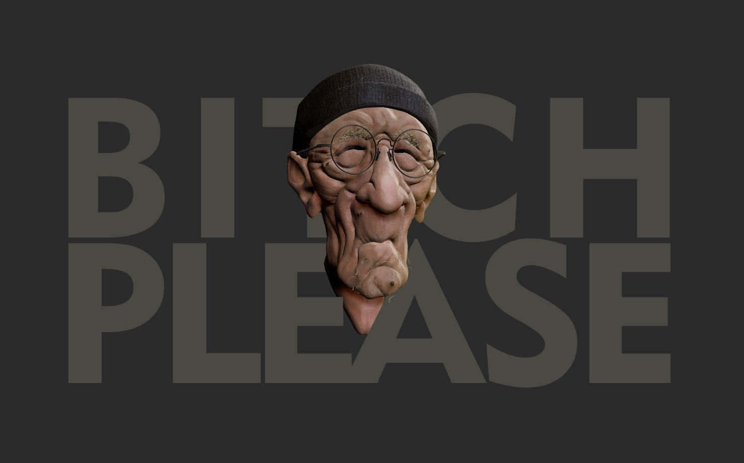Old Man Caricature