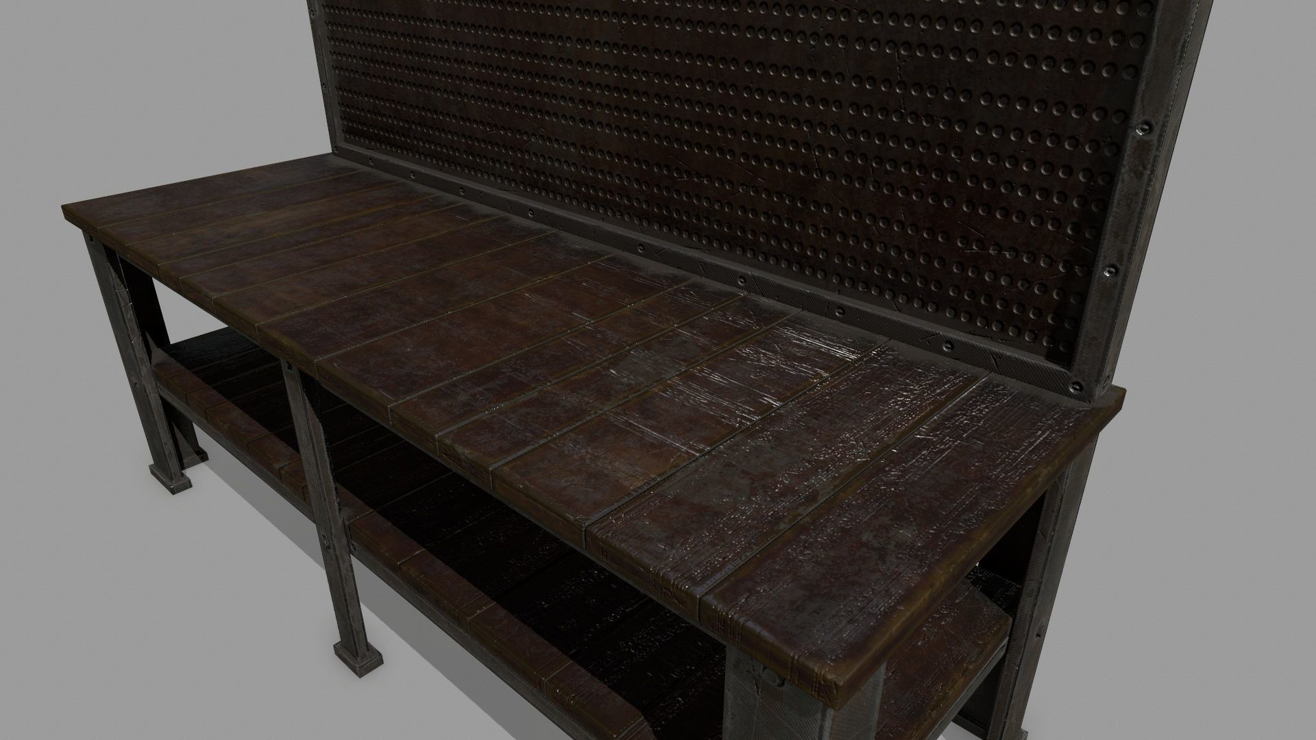 3D model workbench VR / AR / low-poly | CGTrader