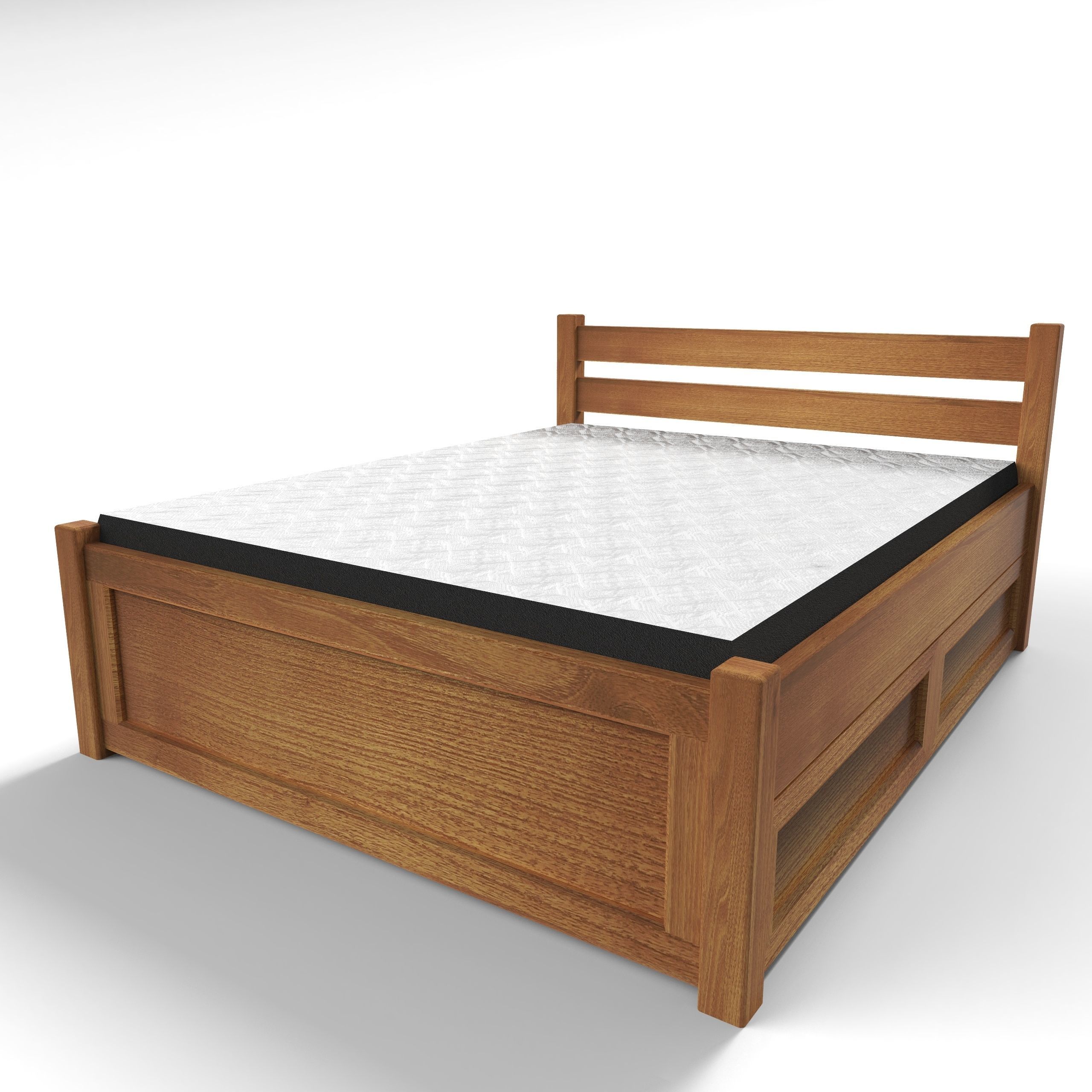 Matrimonial bed 3D model CGTrader