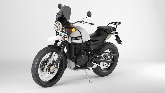 Royal Enfield Himalayan 3D model | CGTrader