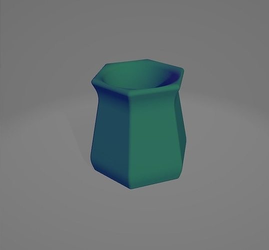 Simple pots 3D model 3D printable | CGTrader