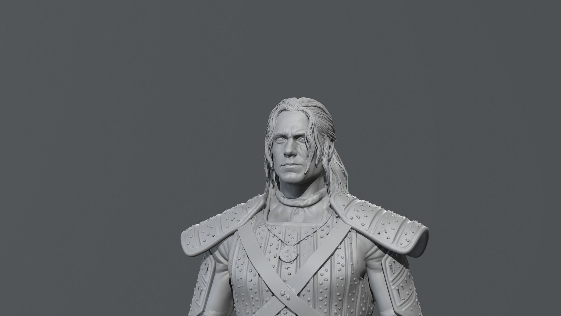 Henry Cavill - Geralt of Rivia - The witcher 3D model 3D printable ...