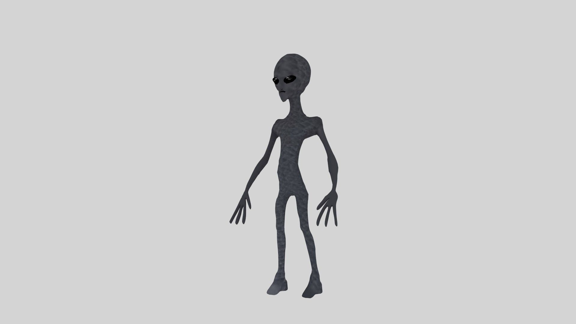 ALIEN DONE IN THE BLENDER 3D model animated rigged | CGTrader