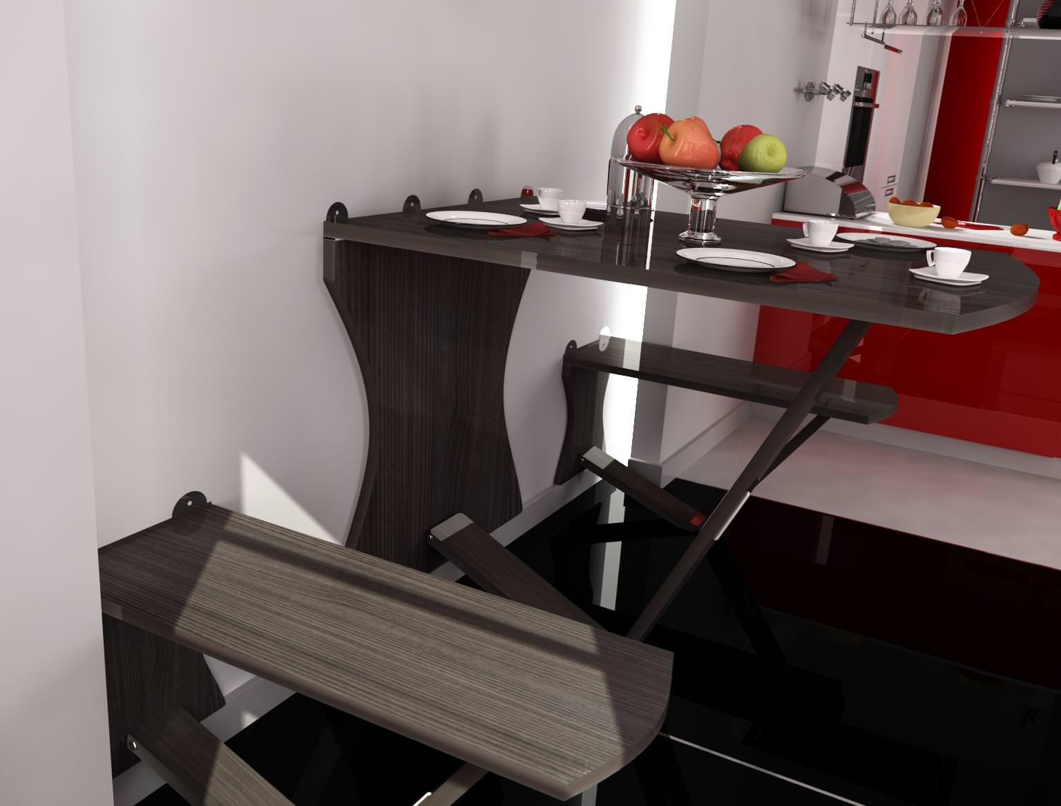 Kitchen Wall Table Cgtrader Kitchen Wall Table Model Max 6