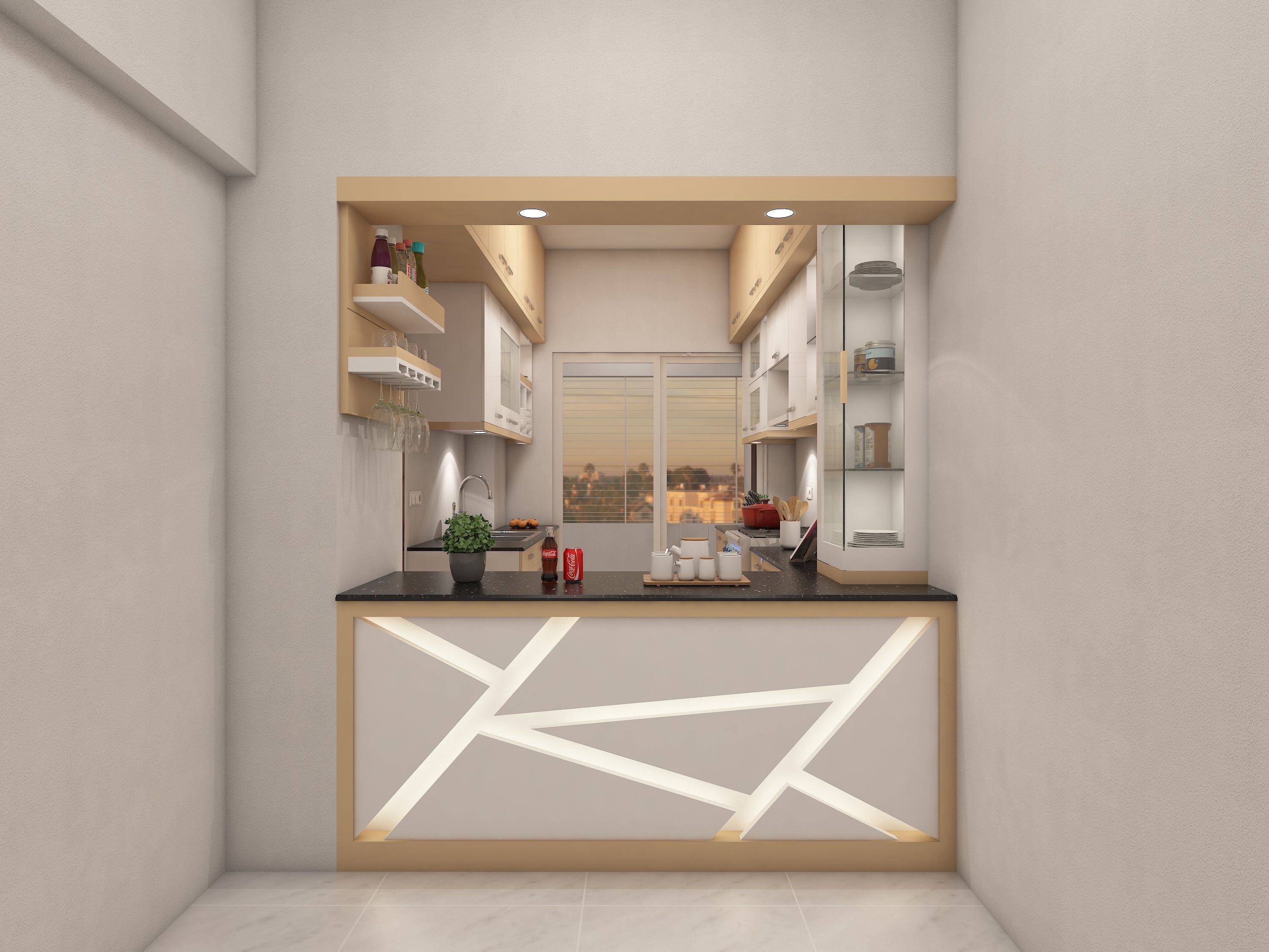 Free Kitchen Cabinet With render Emage free VR / AR / low-poly 3D model ...