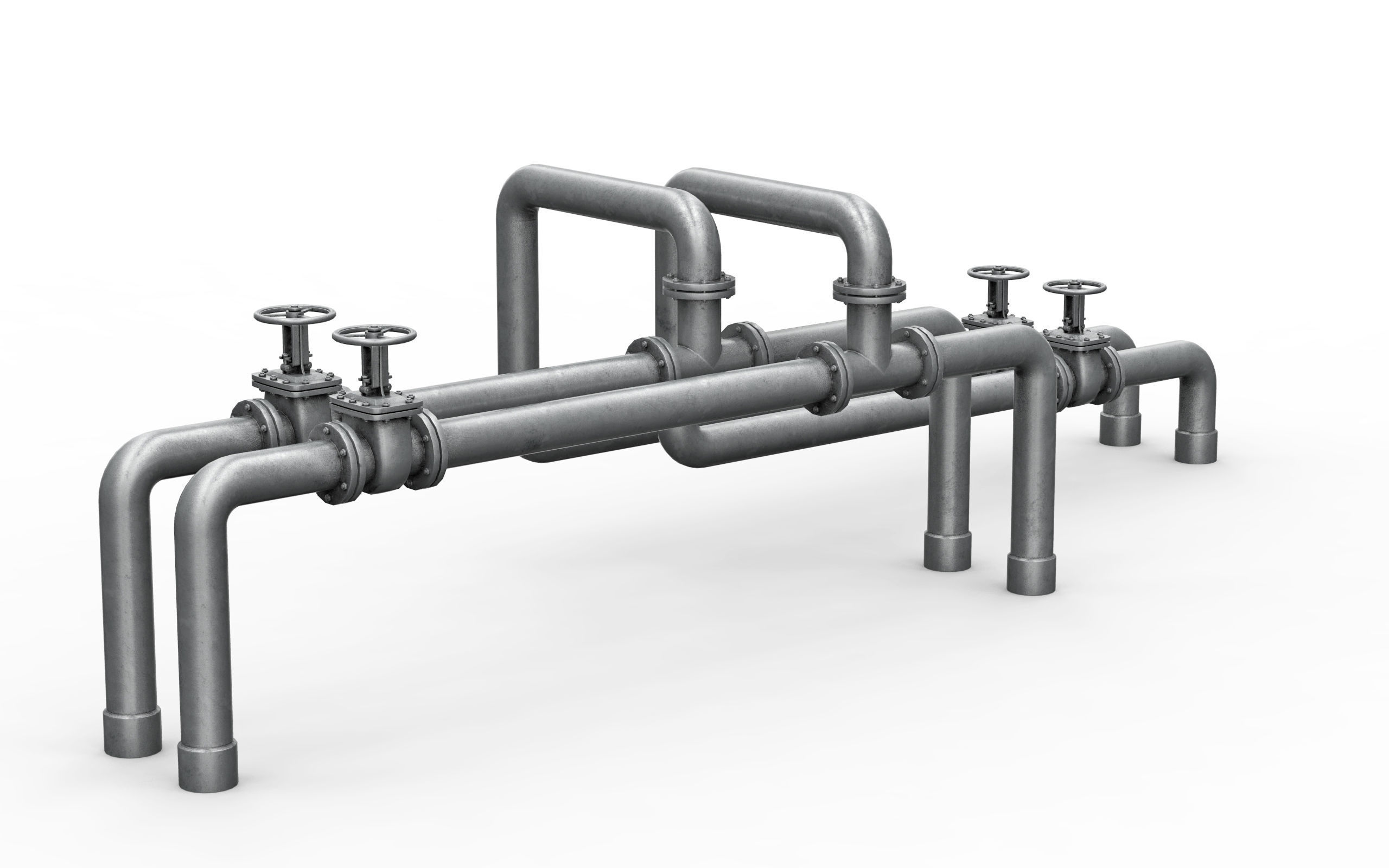 Industrial pipe assembly