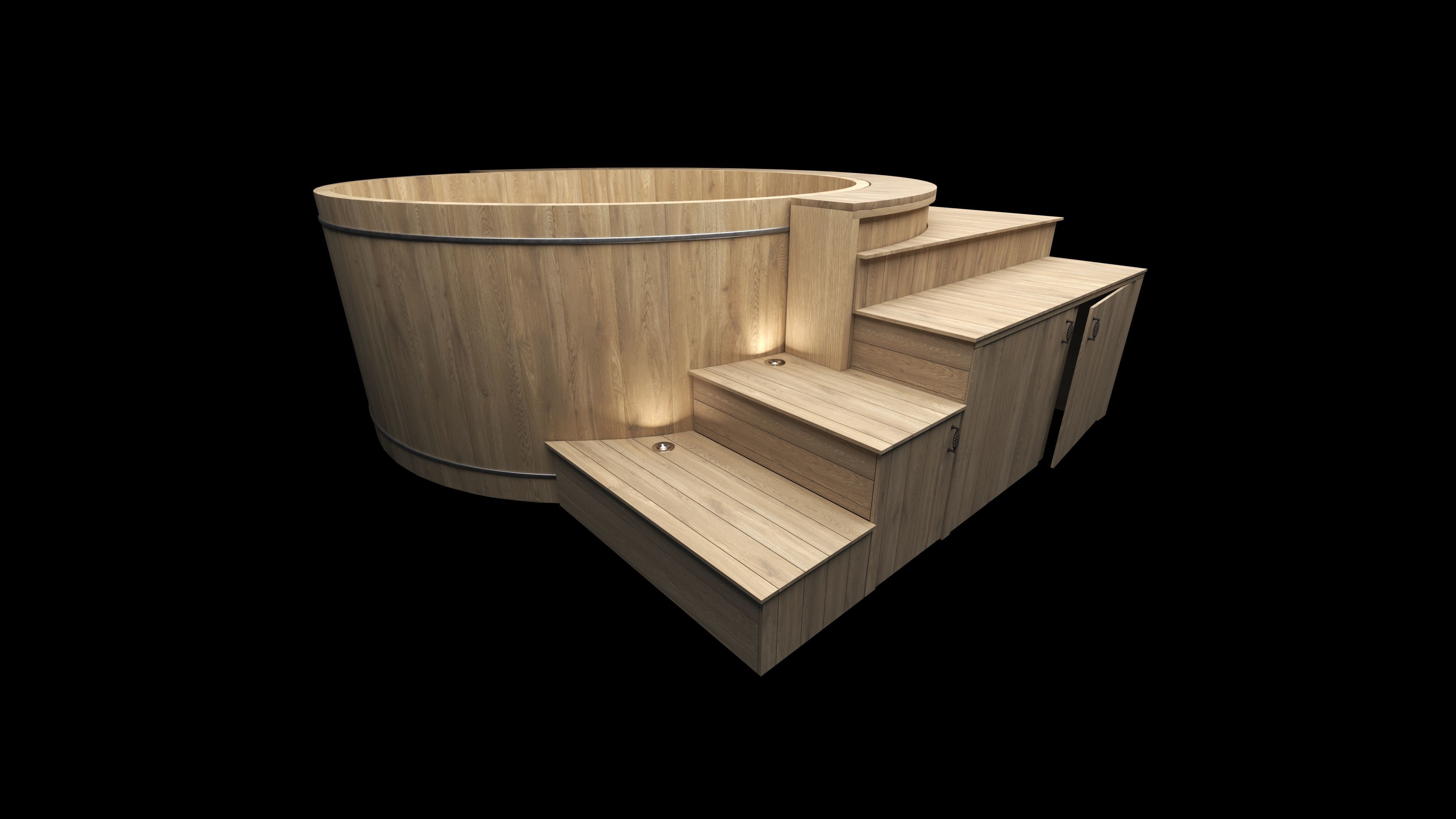 3D Jacuzzi CGTrader