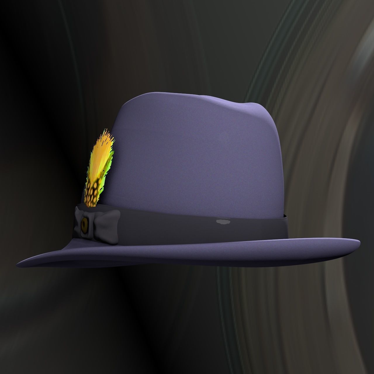 Trilby Hat Package 3D model | CGTrader