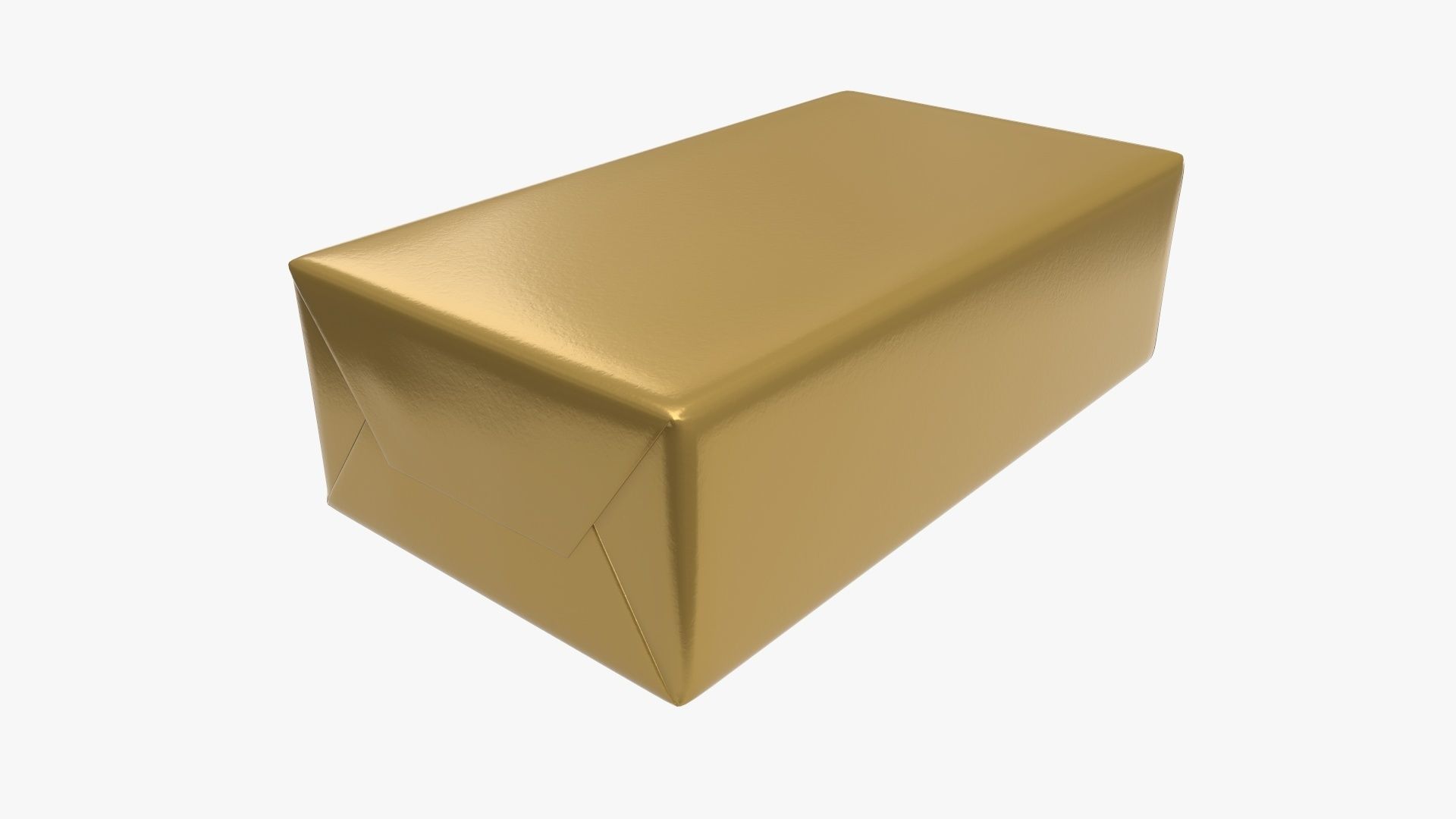 Butter foil package mock-up