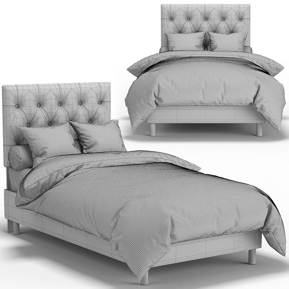 ONE KINGS LANE Thea Kids Bed 3D model CGTrader