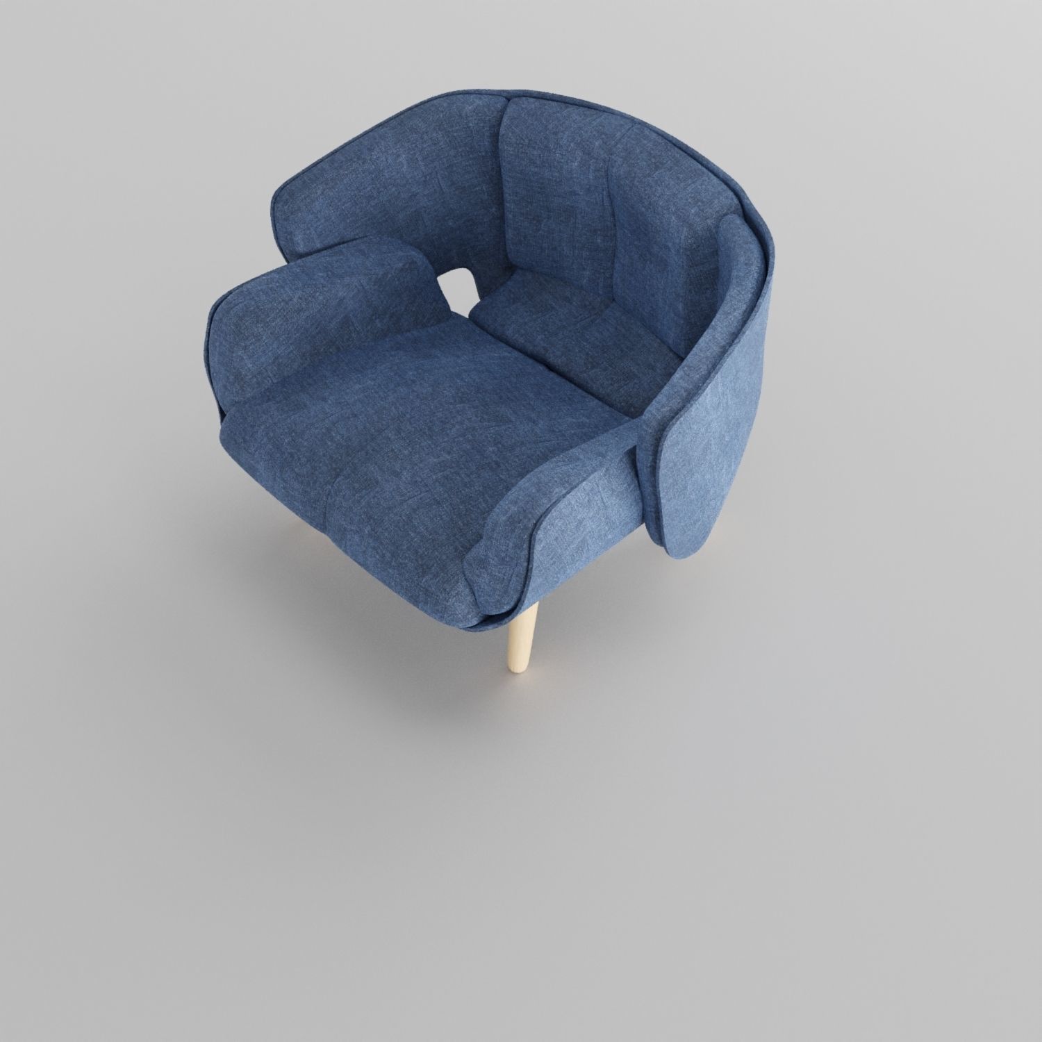 Armchair boconcept 3D model CGTrader