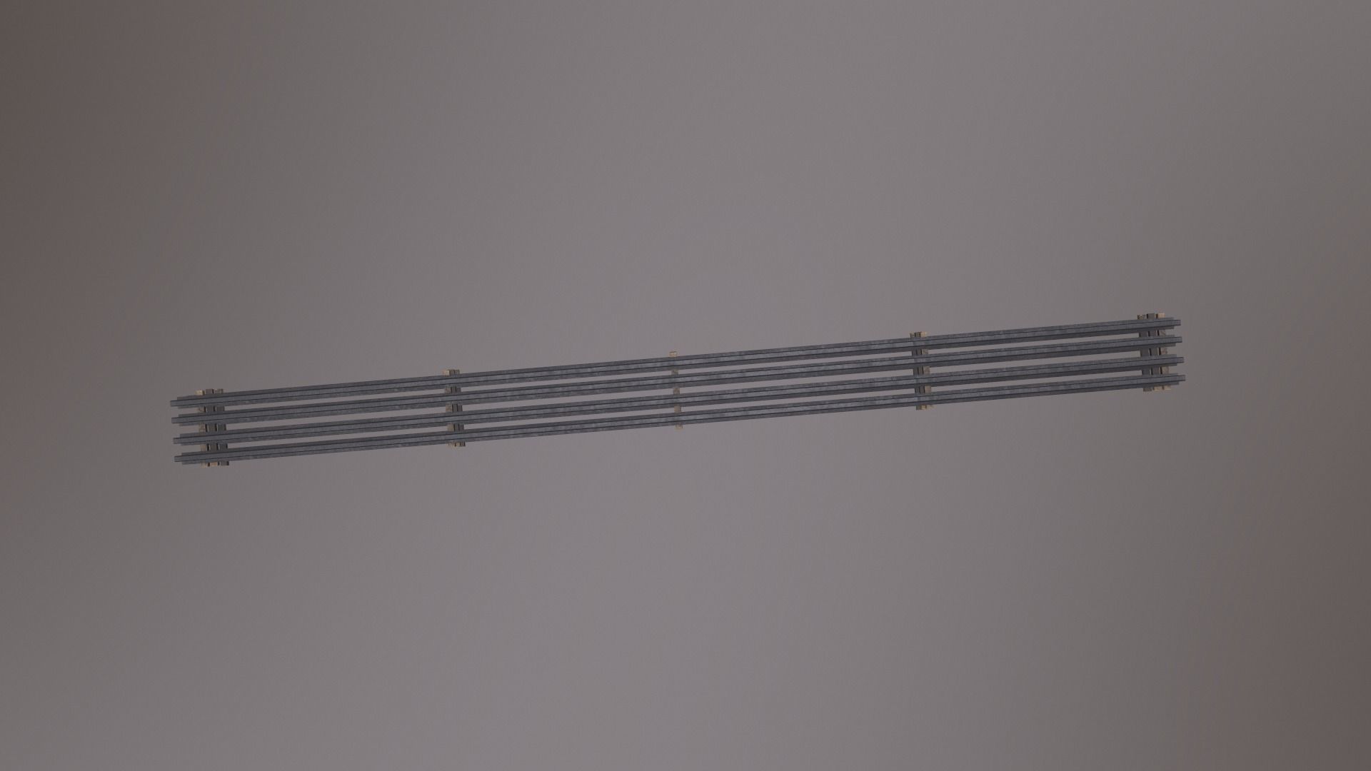 3D model Stacked Rails P65 VR / AR / low-poly | CGTrader