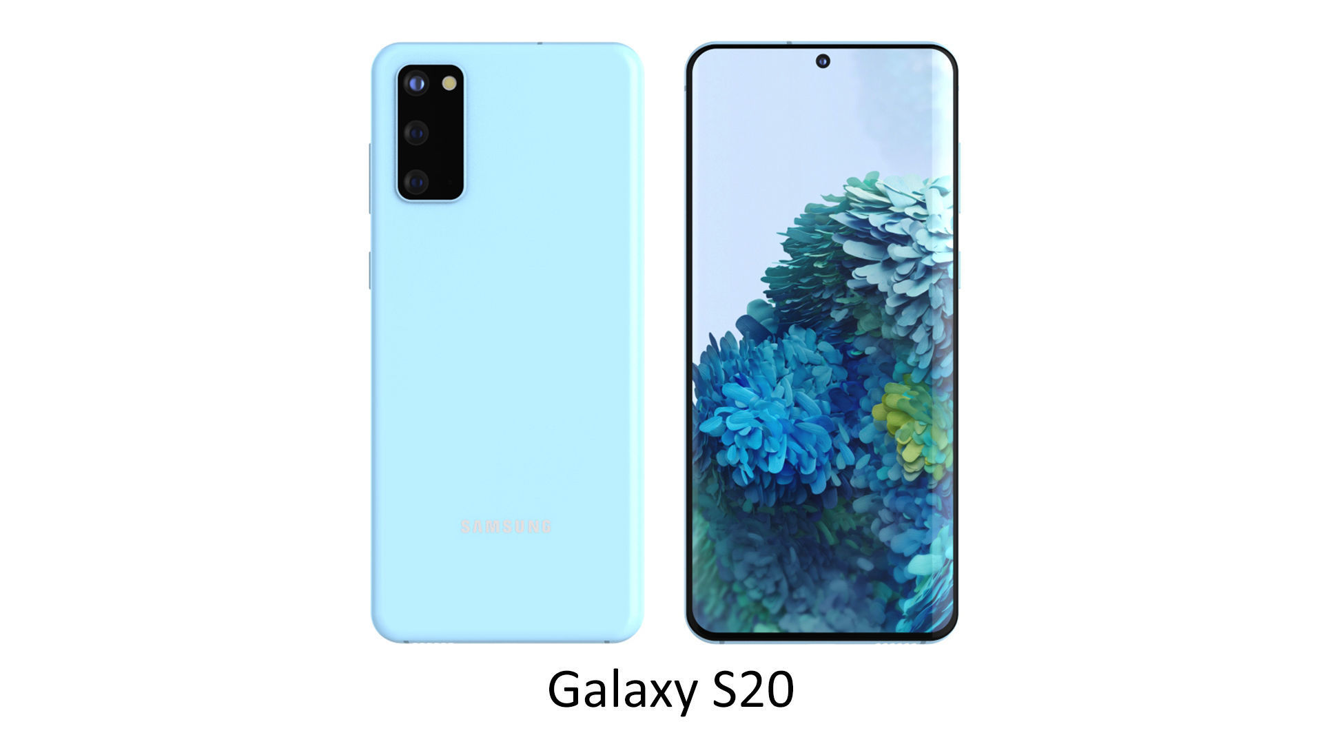 Samsung Galaxy S20 Cloud Blue