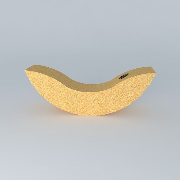 Banana Rocking Chair 3d Model Cgtrader Banana Rocking Chair 3d Model Max Obj 3ds Fbx Stl Skp 1