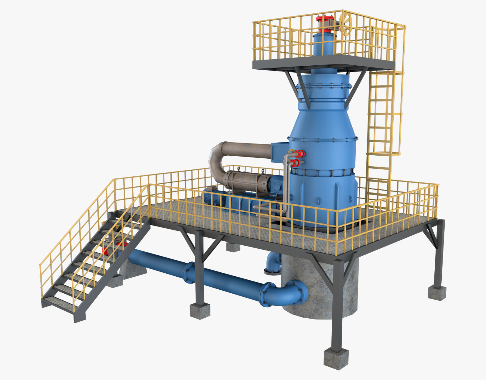 Machinery Part 1 3D CGTrader