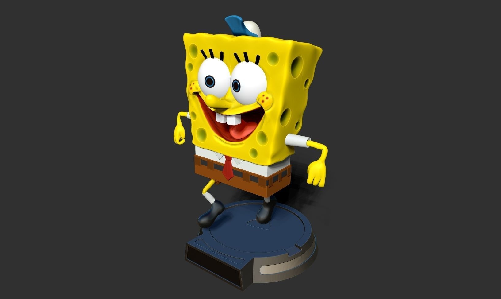 SpongeBob movie Fan art 3D model 3D printable CGTrader