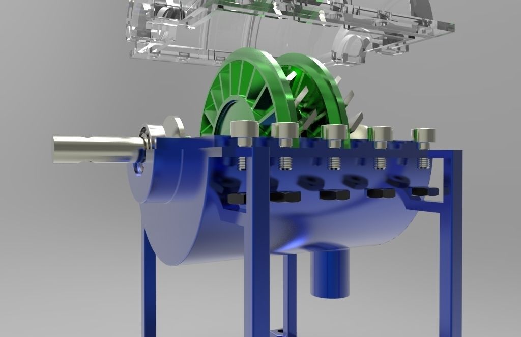 Mini Steam Turbine Engine 150 Watts 3D Model CGTrader Mini Steam Turbine Engine 150 Watts 3D Model CGTrader