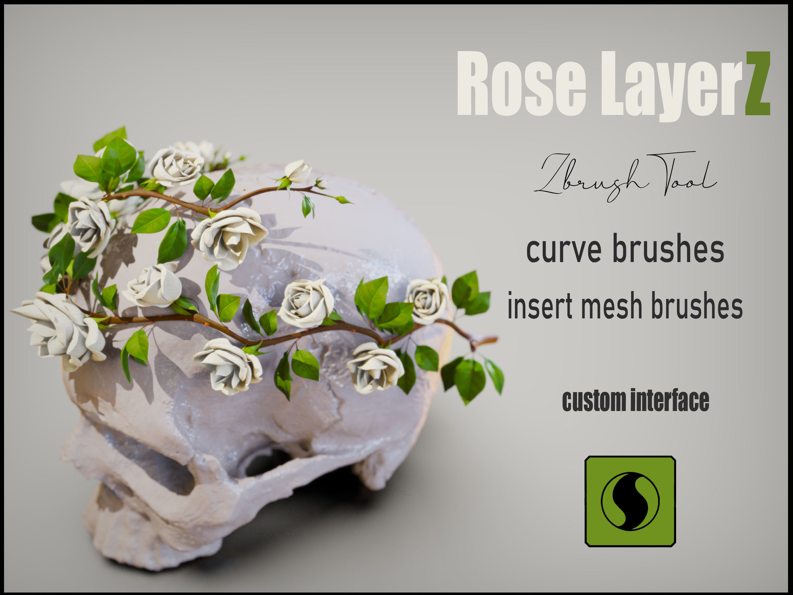 Rose LaerZ Zbrush tool