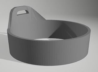 Cup Holder 3D model 3D printable | CGTrader