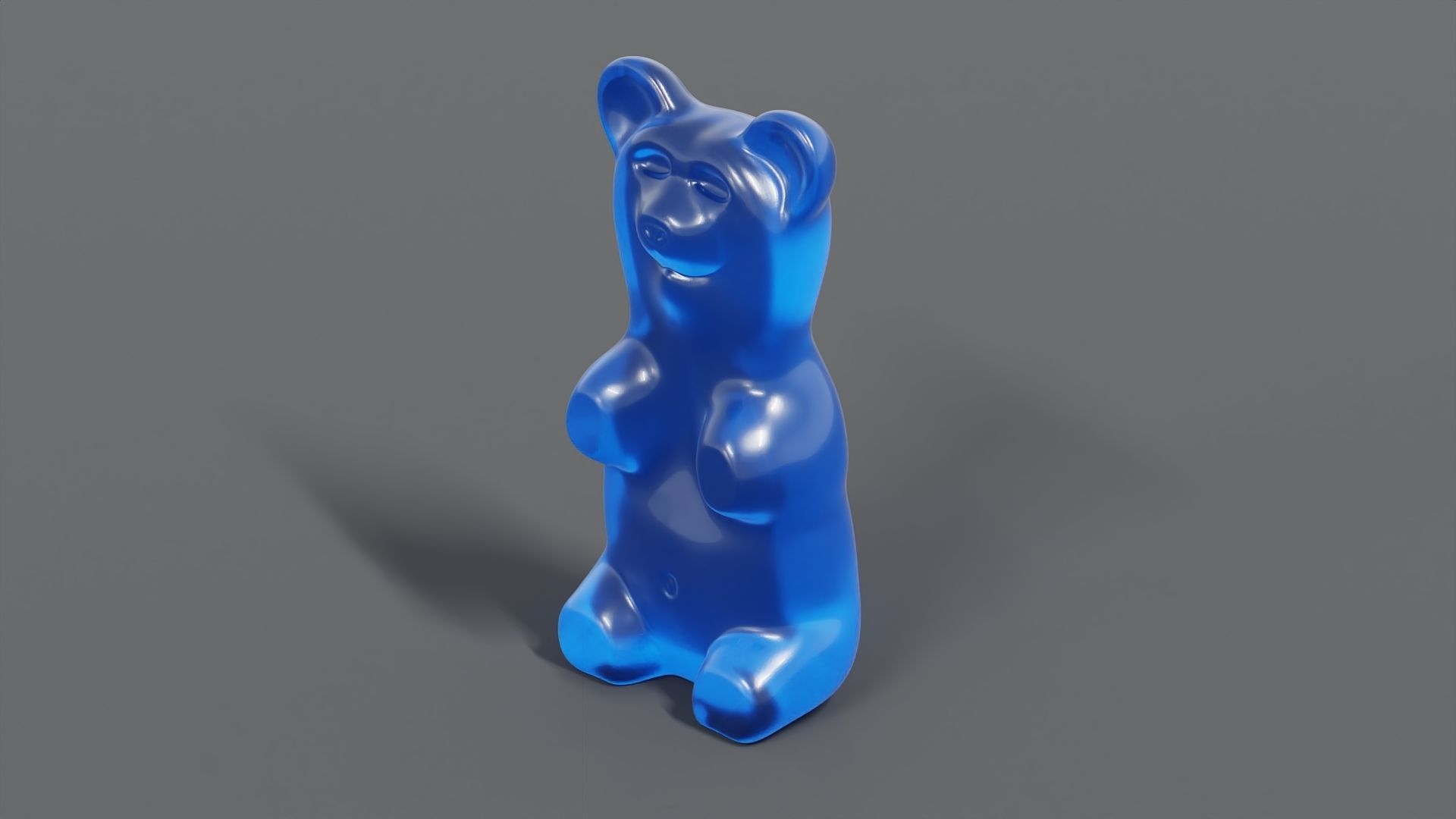 Gummy Bear 3D model 3D printable CGTrader