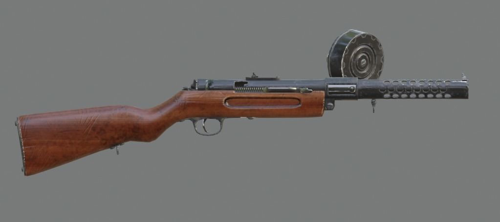 Bergmann MP18 3D model | CGTrader