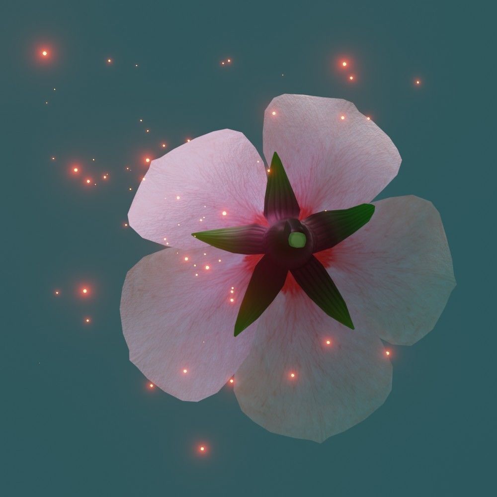 3D model Cherry blossom VR / AR / low-poly rigged | CGTrader