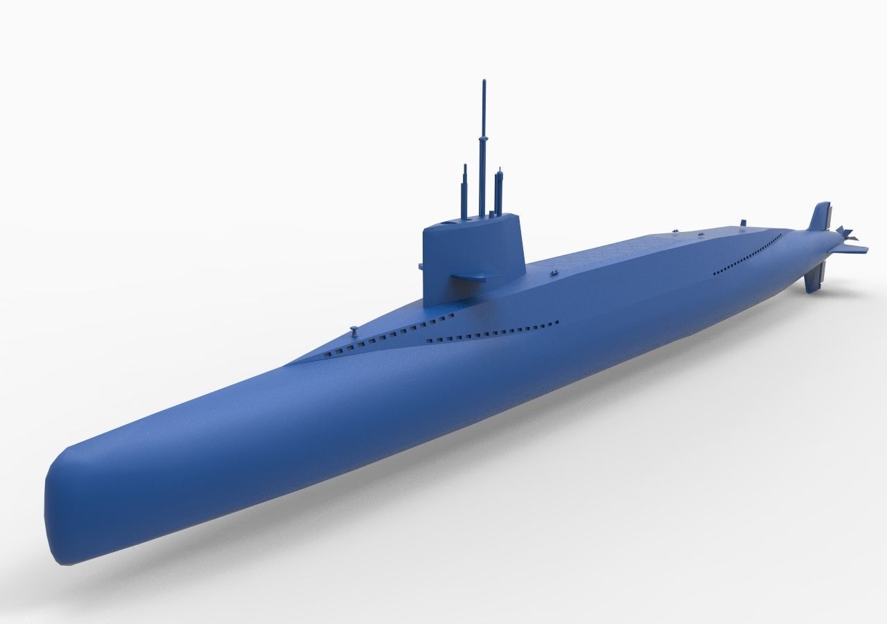 French submarine Redoutable S611