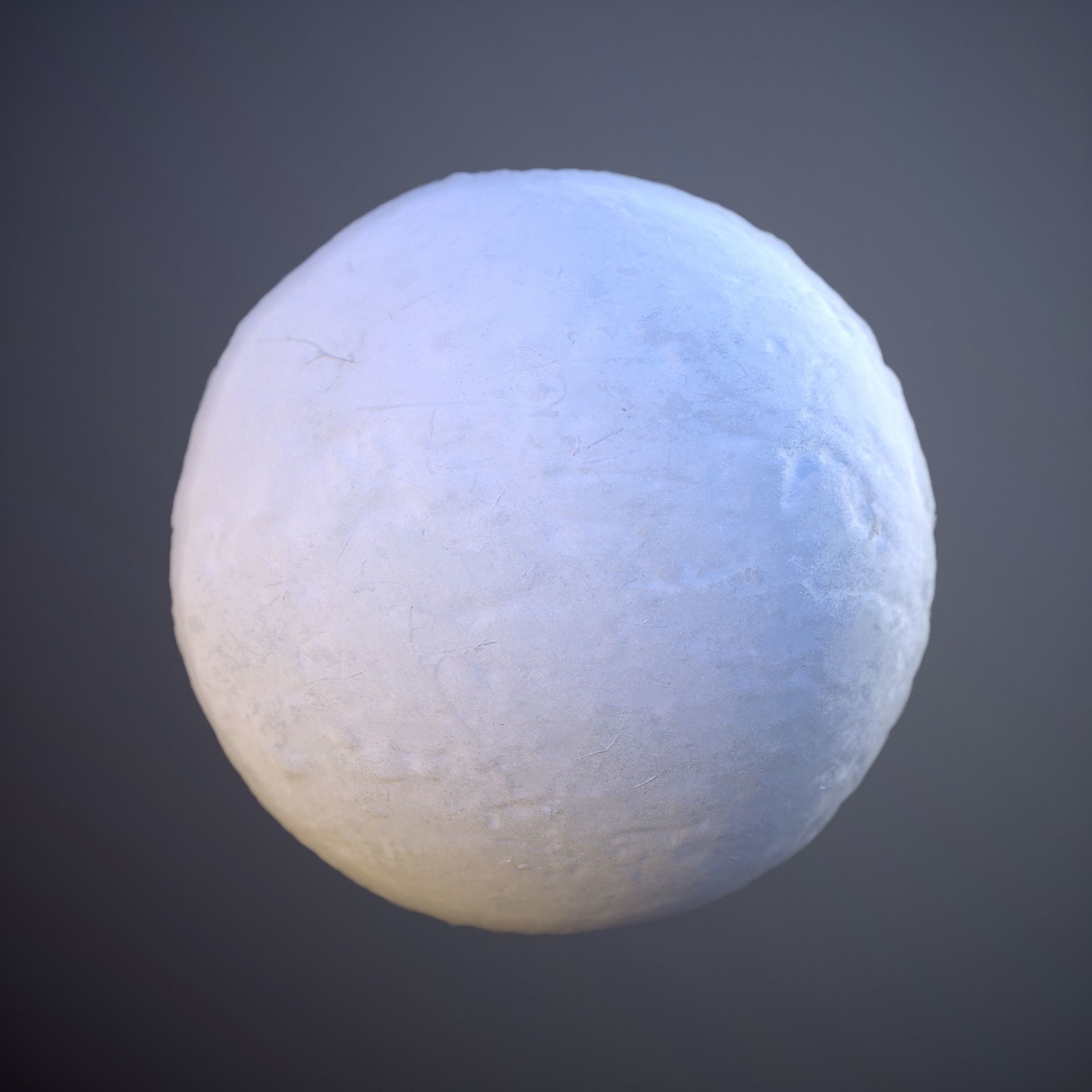 Clear snow material texture 3D model CGTrader