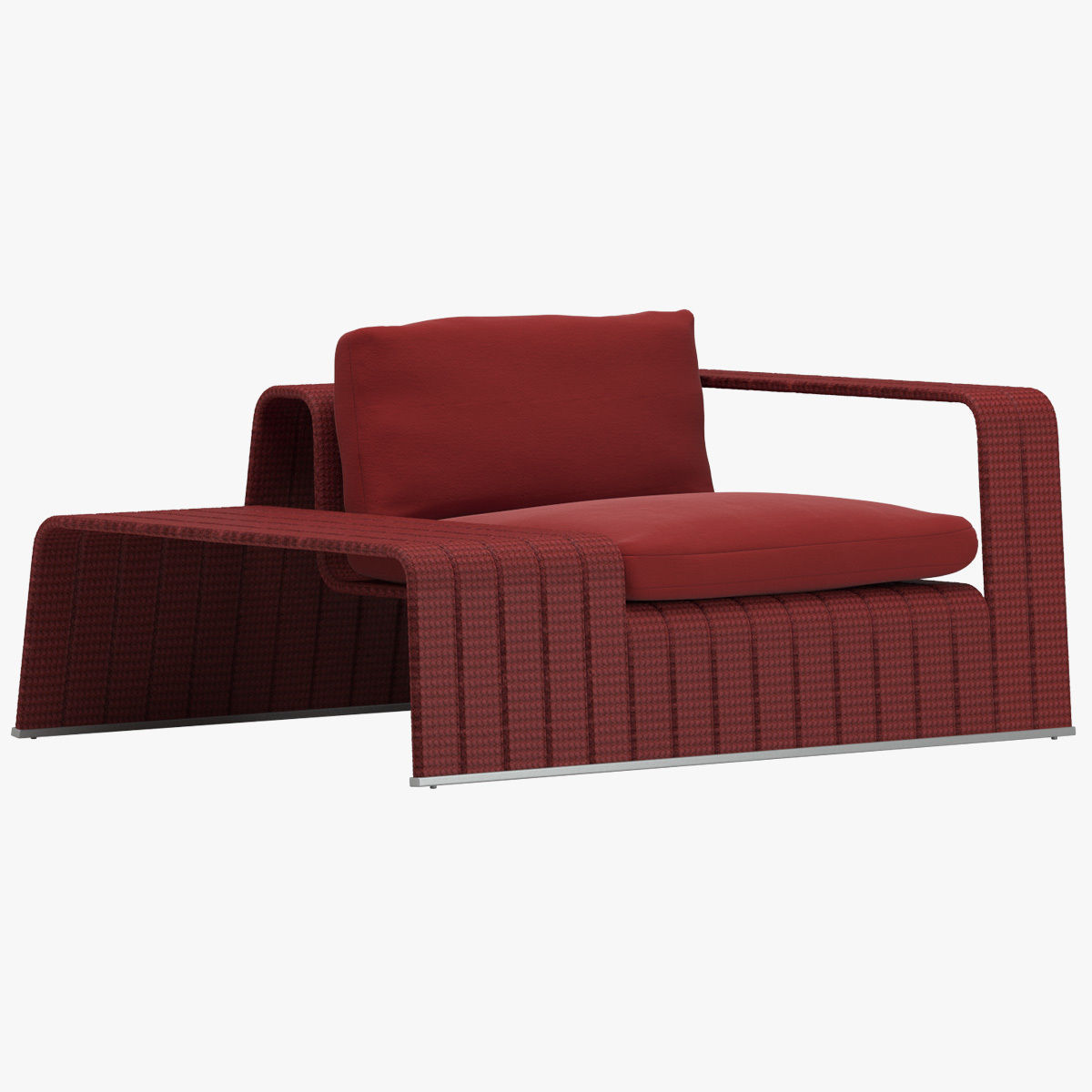 Paola Lenti Armchair 3D model CGTrader