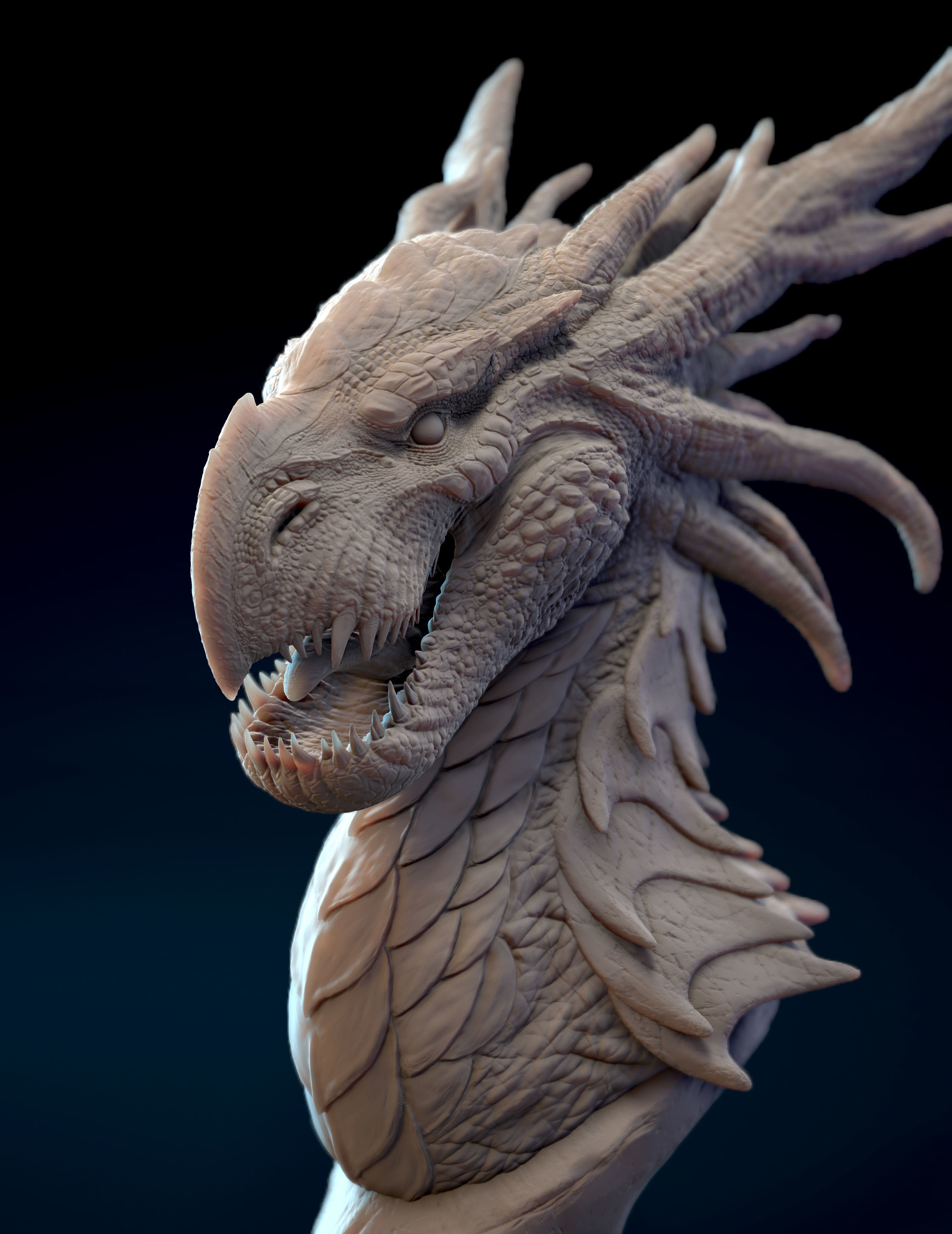 3d Printable Dragon