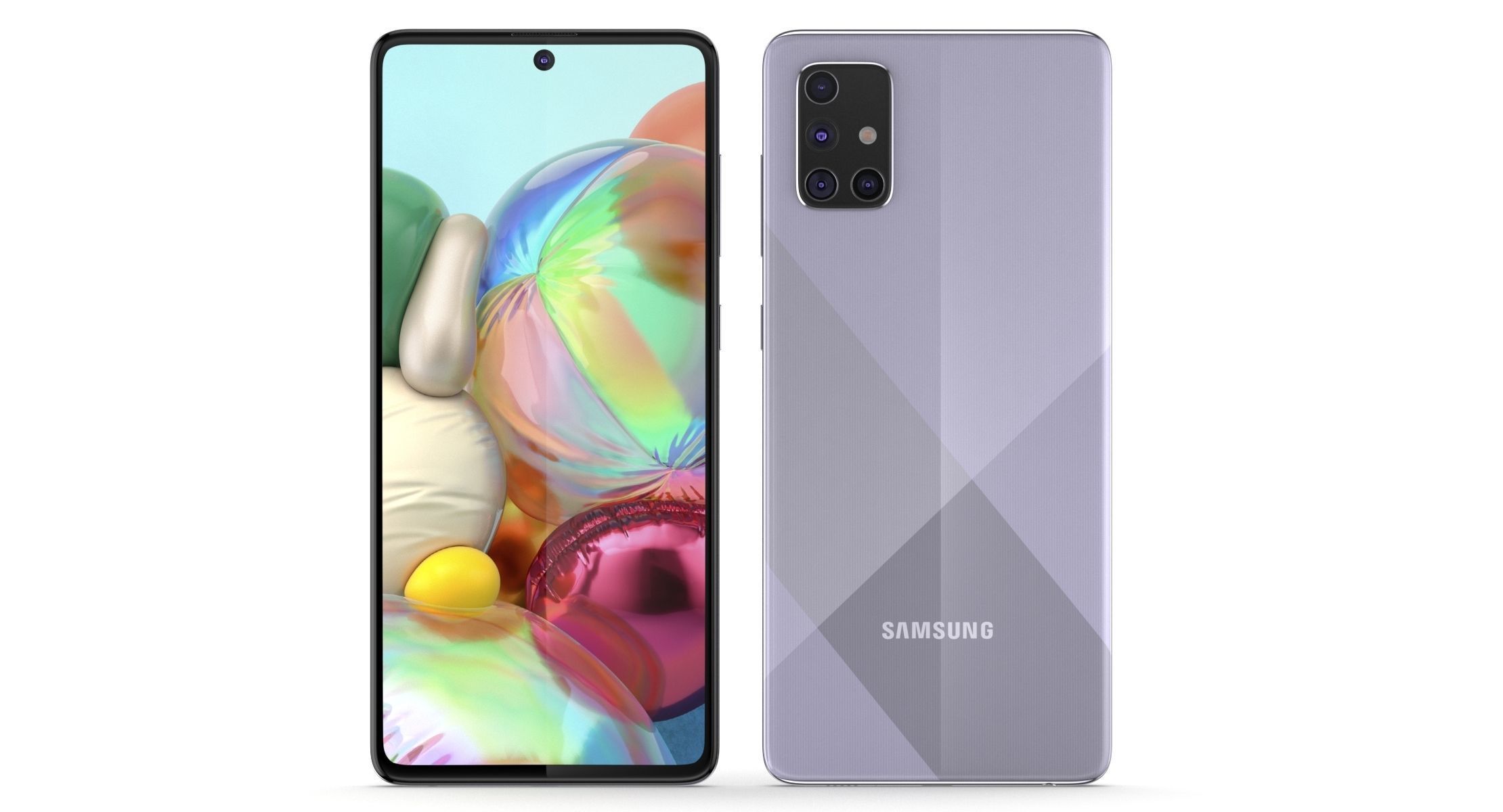 Samsung Galaxy A71 Prism Crush Silver