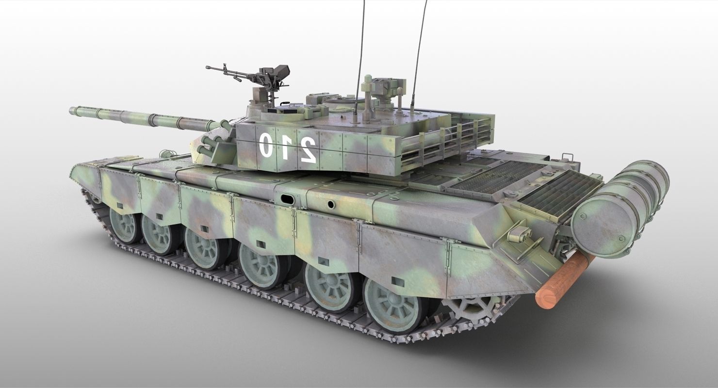 3D Type 99B Main Battle Tank ZTZ-99 | CGTrader