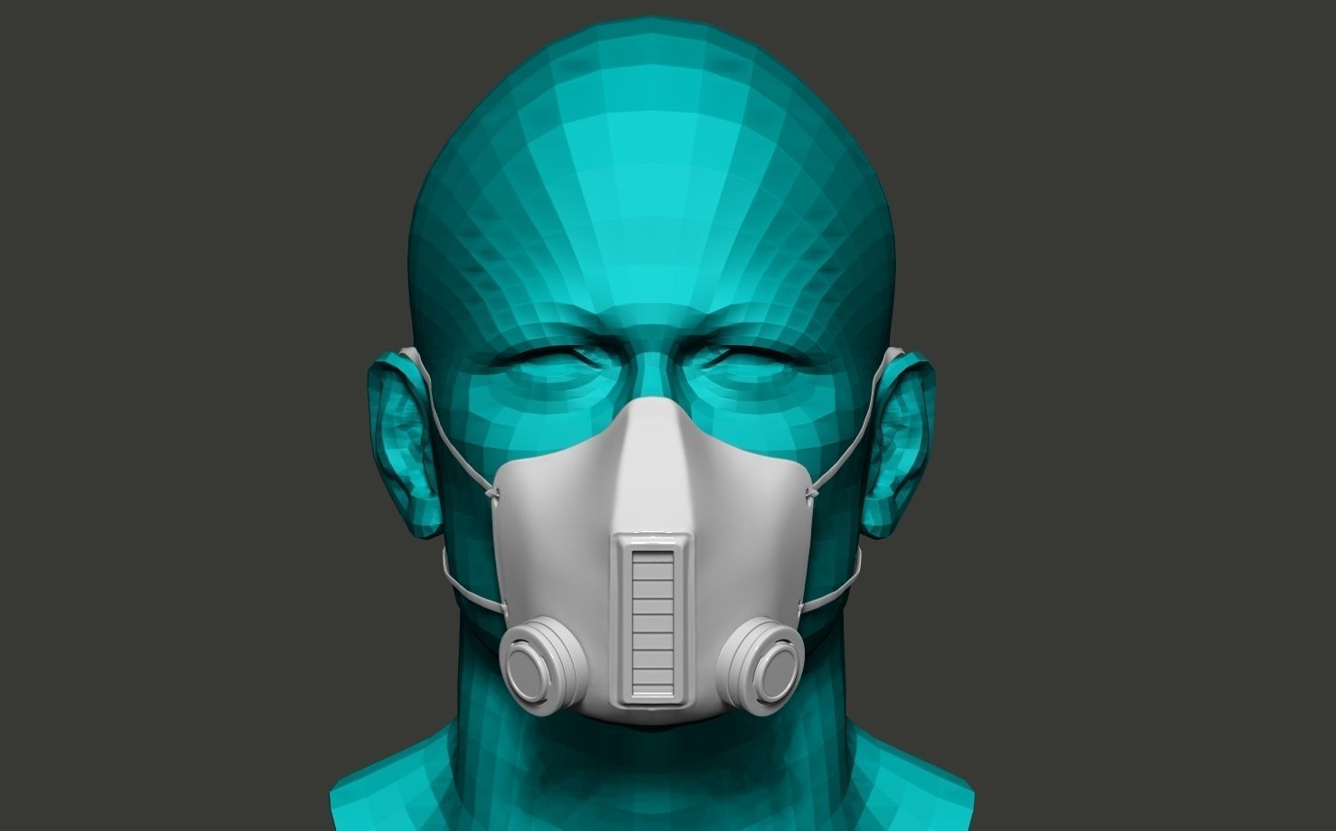 Mask 3D Printing CGTrader