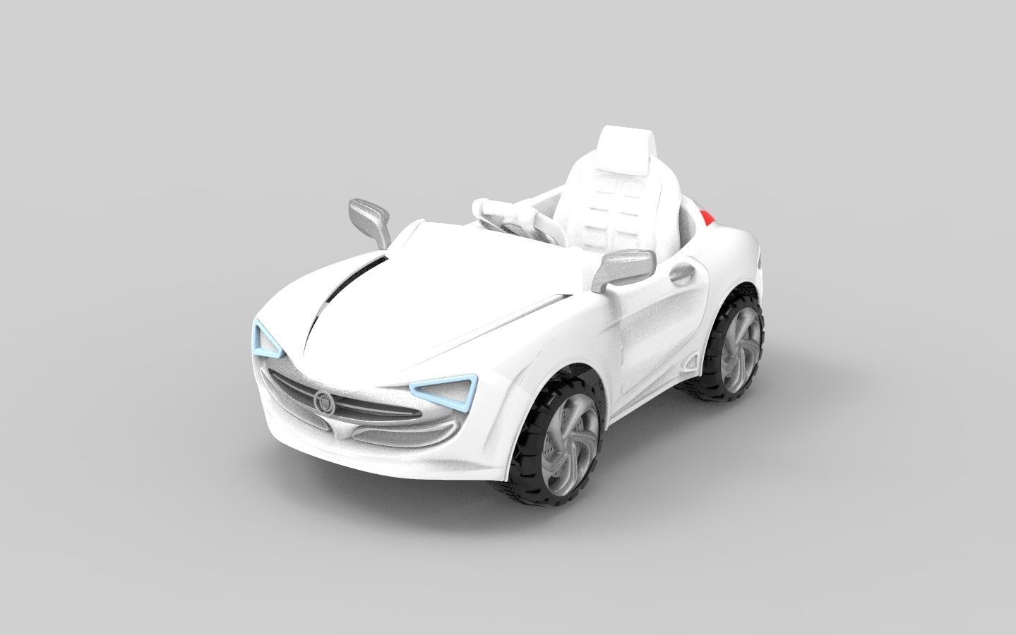 Model car for children 3D CGTrader