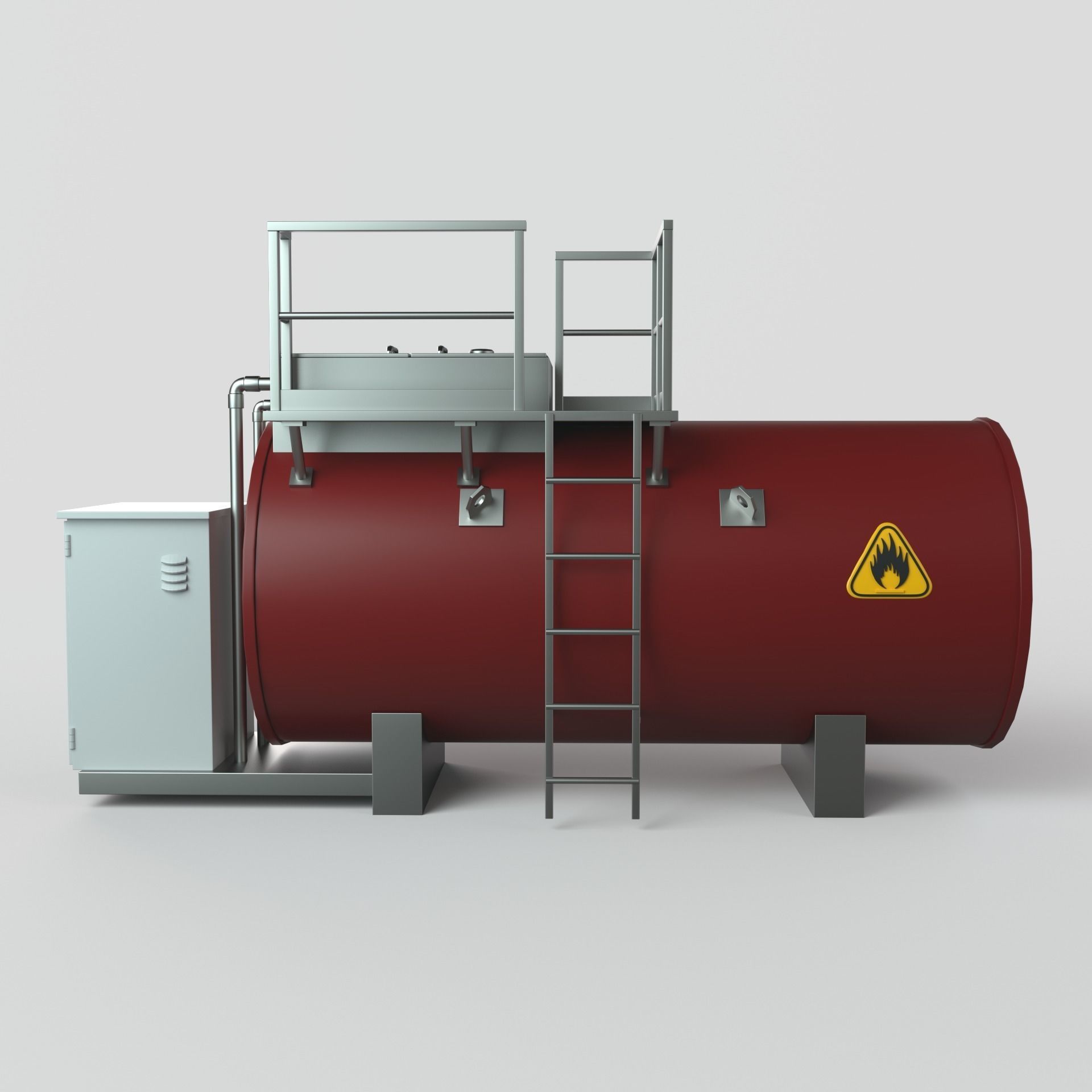 Storage Tank 3D model | CGTrader
