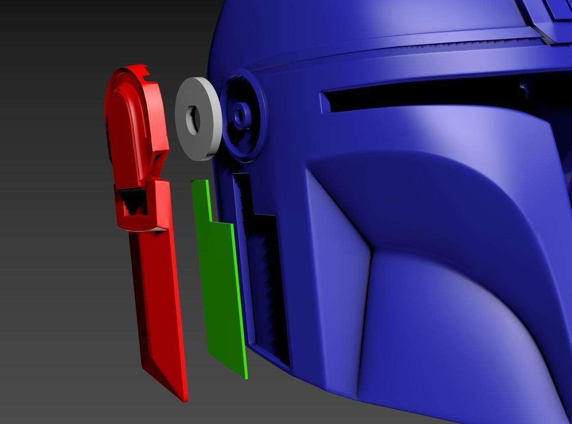 Mandalorian Helmet 3D model 3D printable | CGTrader