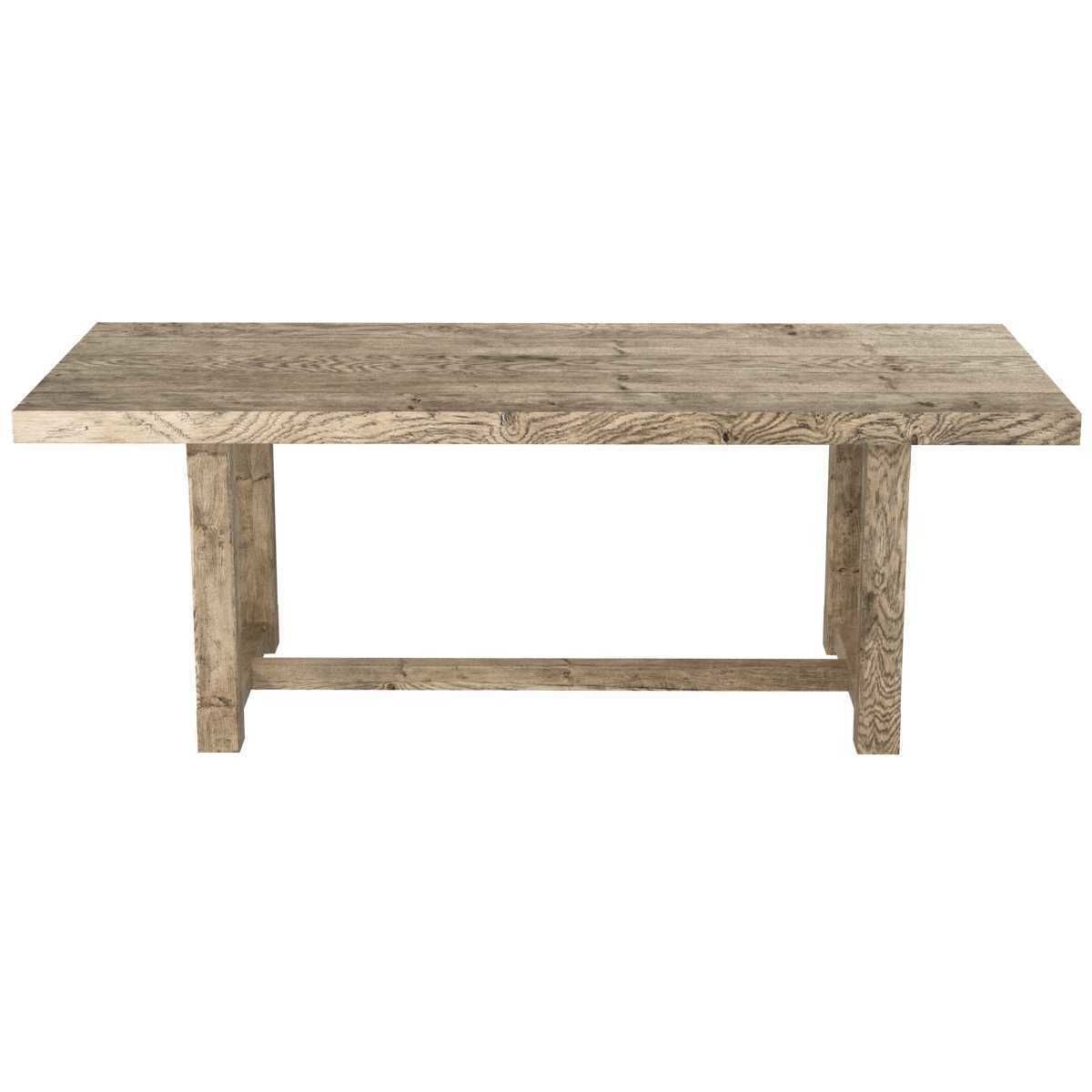 Restoration Hardware ELLA FABRIC CHAIR and CAYDEN DINING TABLE 3D model