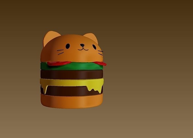 burger cat