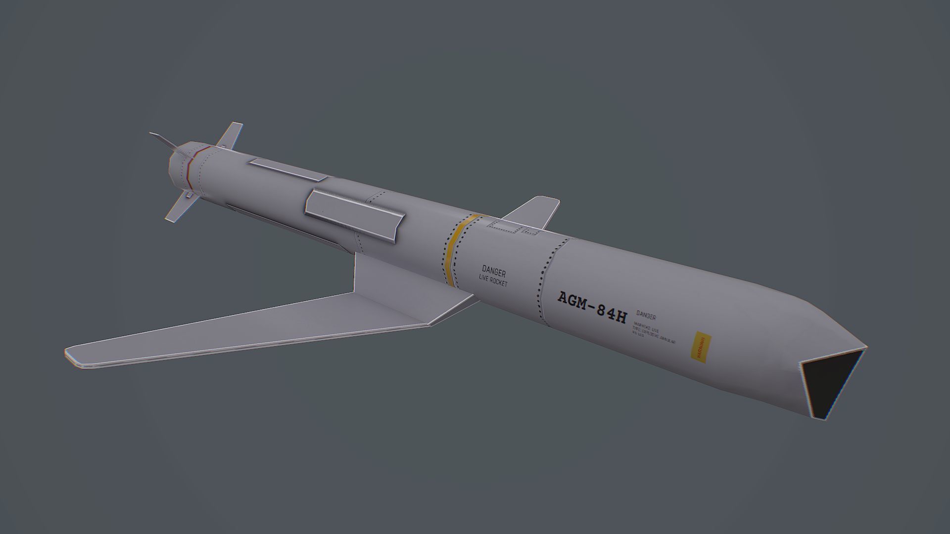 Armament for F15E pack Low-poly 3D model