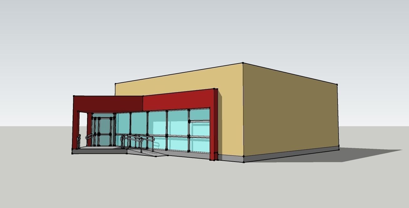 mini shop free 3D model | CGTrader