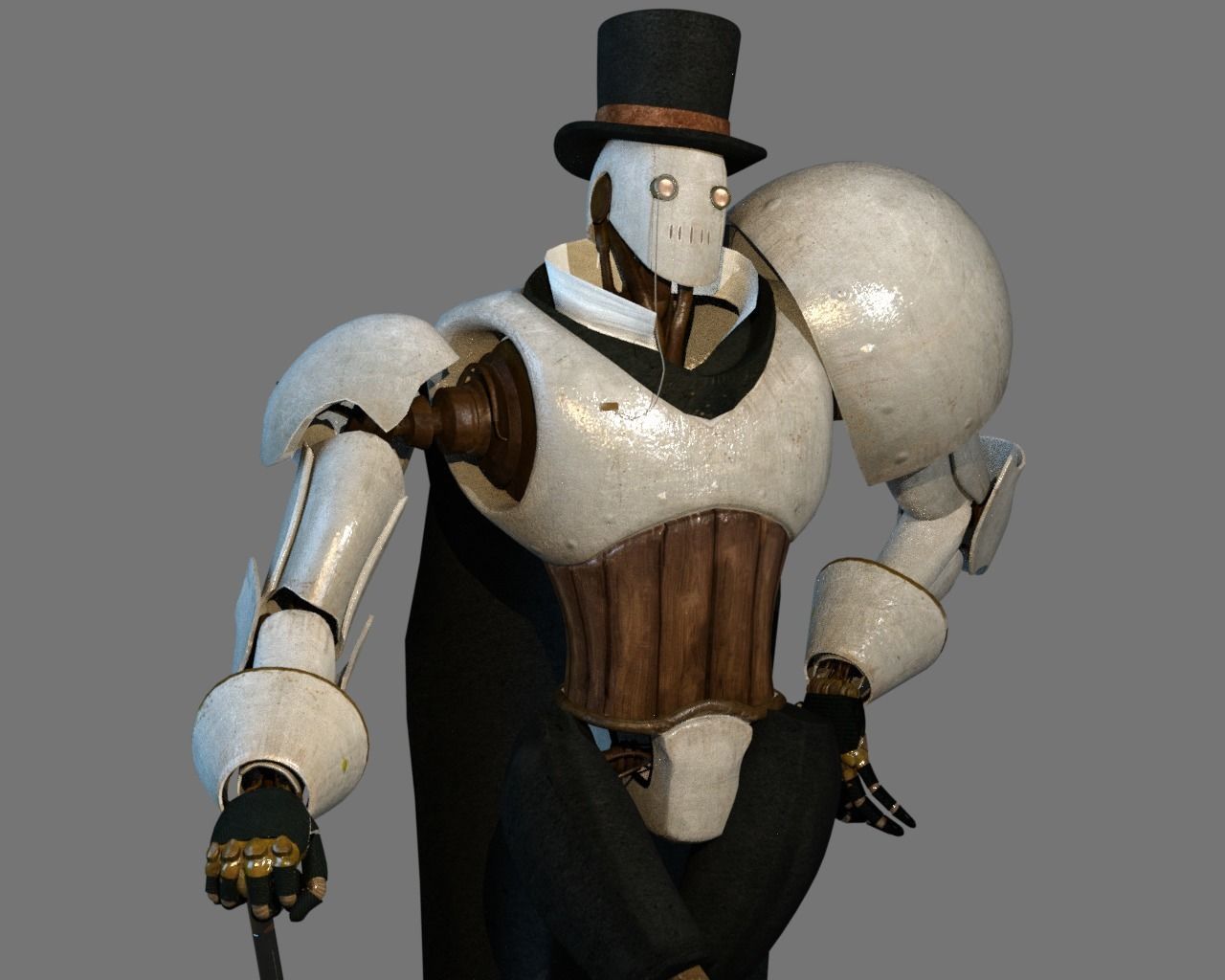 Steampunk Robot