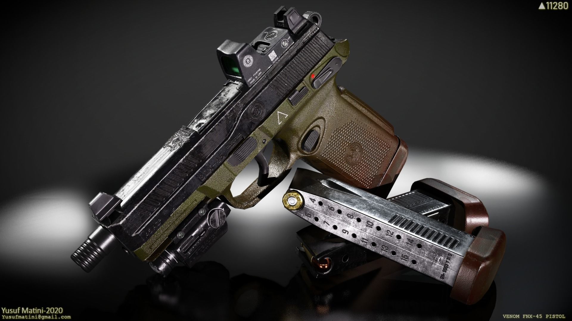 FNX-45 Venom Pistol