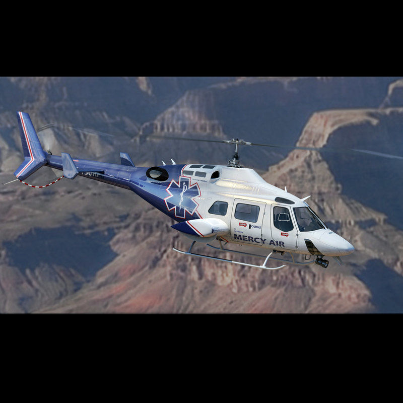 Bell 222 Mercy Air