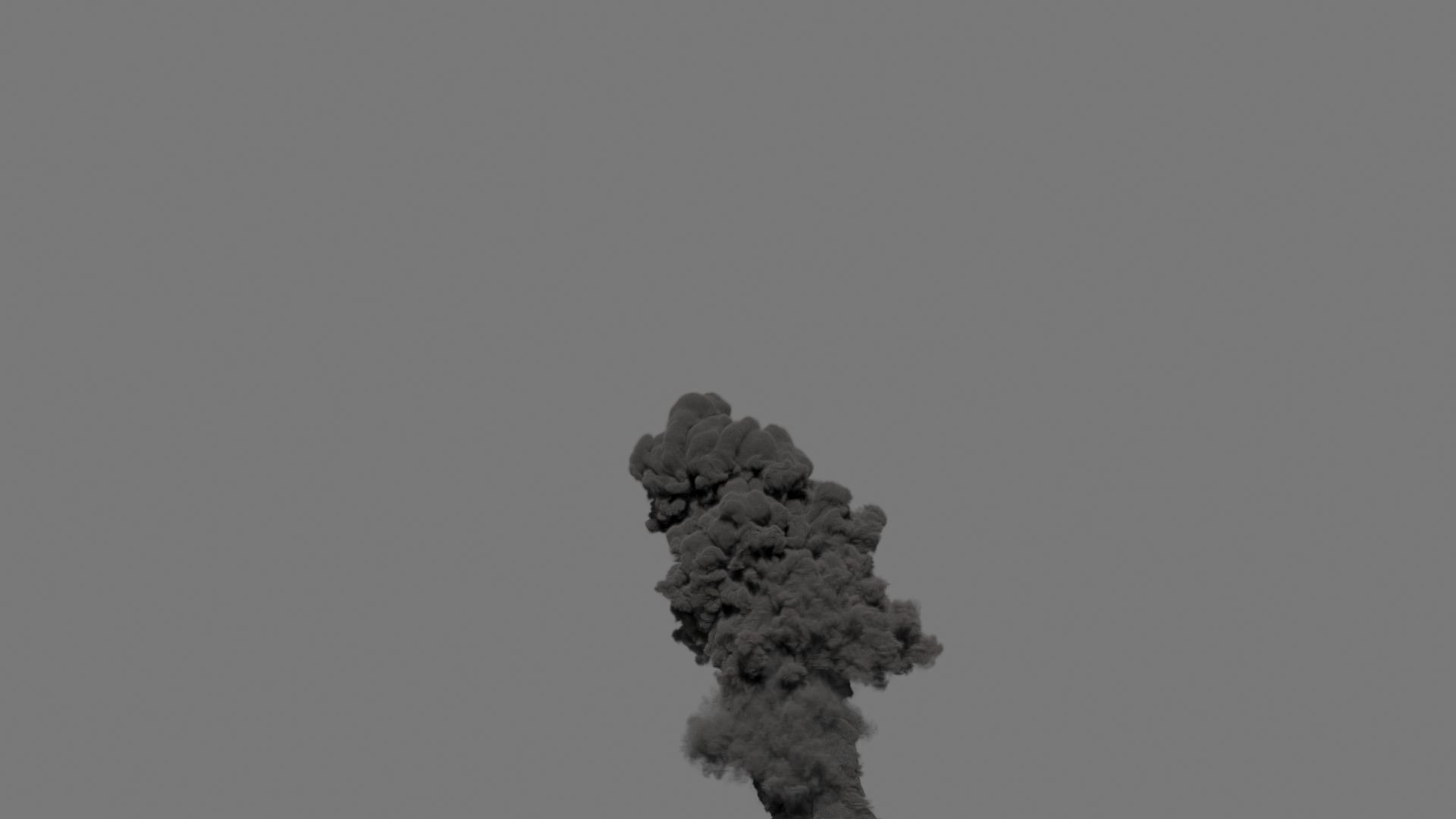 Smoke Plume 01 - VDB - LargeScale