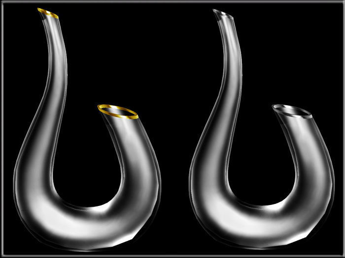 Metal Line Carafe