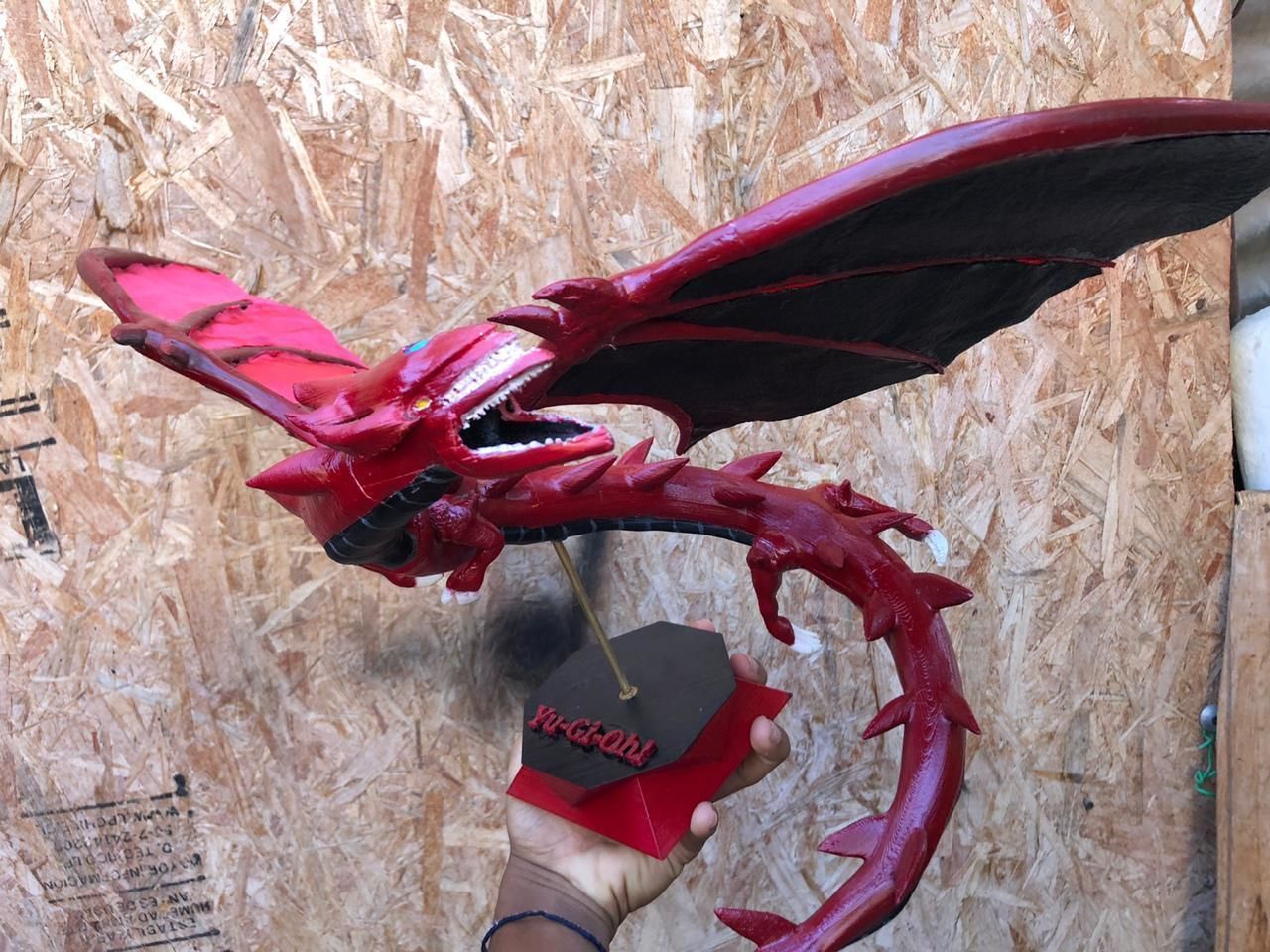 Slyfer YU GI OH slifer yugioh 3D model 3D printable CGTrader